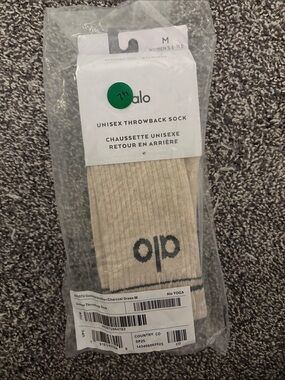 ALO Yoga Unisex Throwback Sock